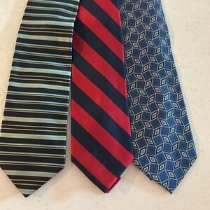 Jos A Bank Men’s Silk Ties set of 3